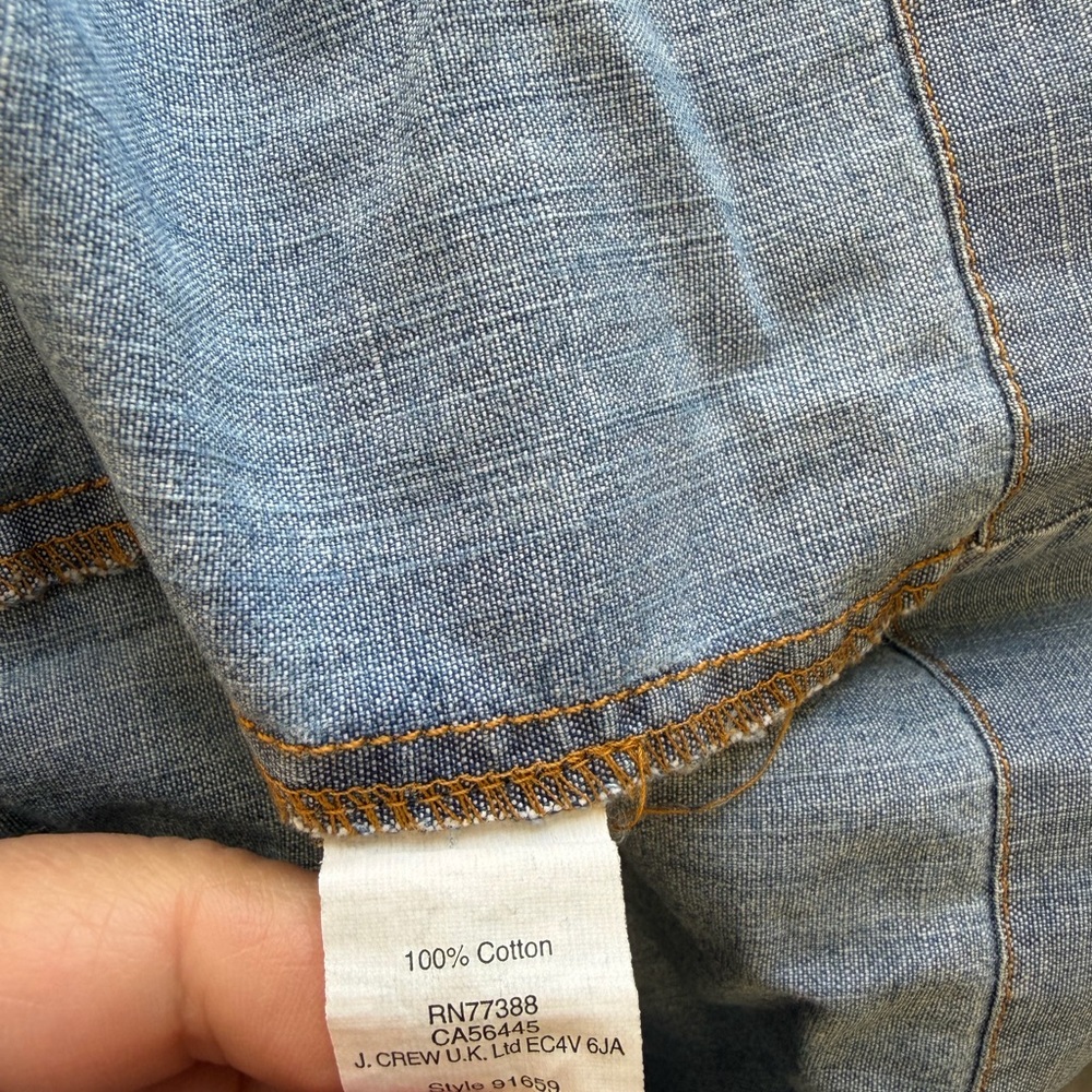 J. Crew Denim Dress - Picture 6 of 6